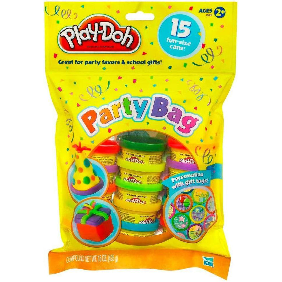 Play-Doh Party Bag - 15 Colours - Brain Spice