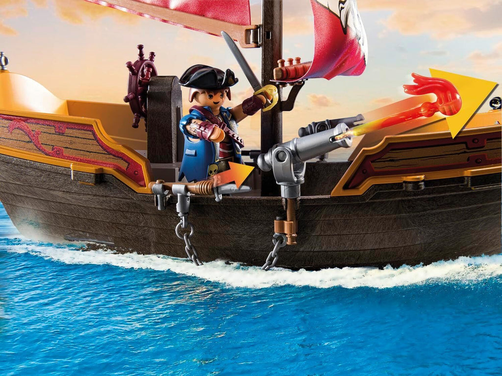 Playmobil Pirate Ship - Brain Spice