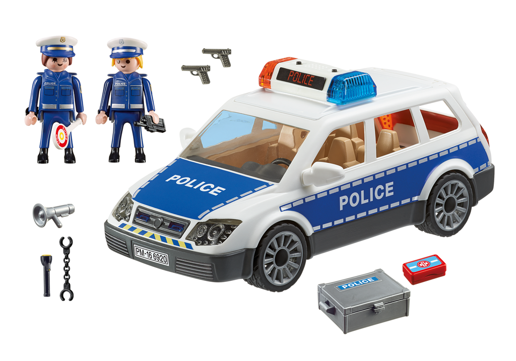 Police Car with Lights and Sounds - Brain Spice