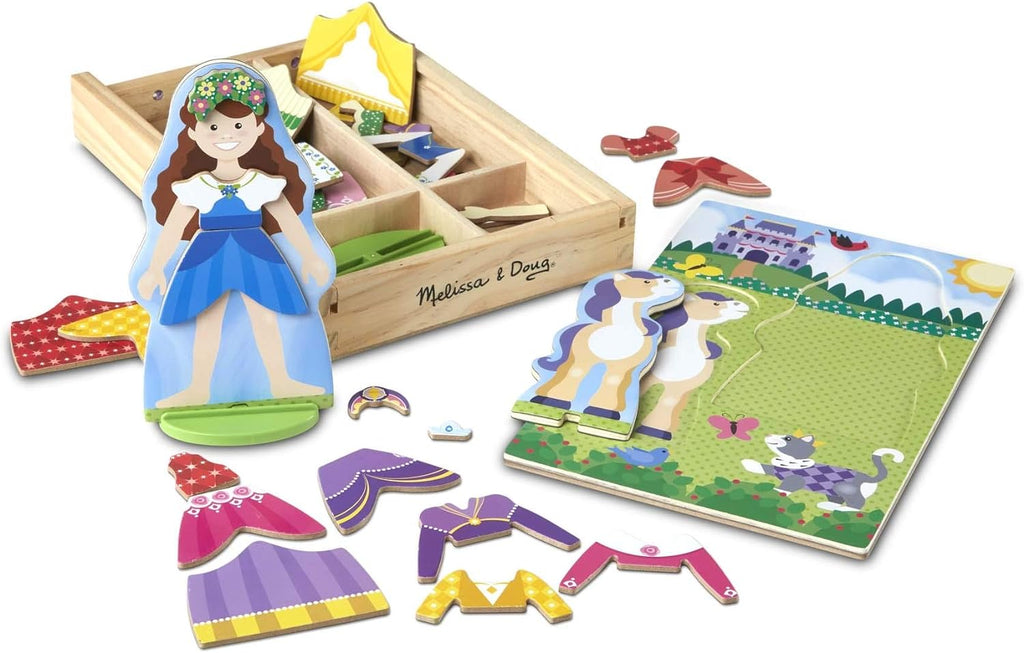 Princess Magnetic Dress-Up Play Set - Brain Spice - Brain Spice