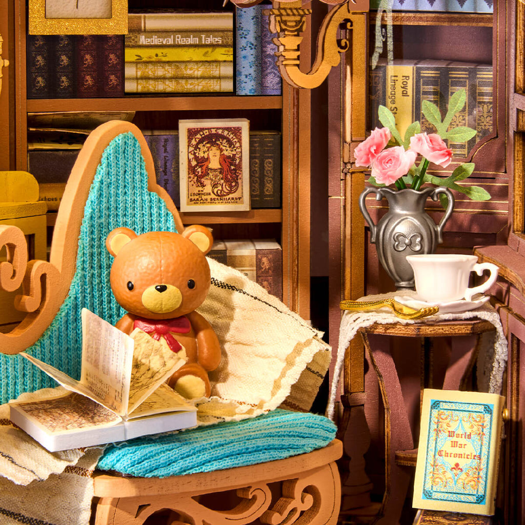 Quiet Corner Study - DIY Bookends Kit - ROKR - Brain Spice