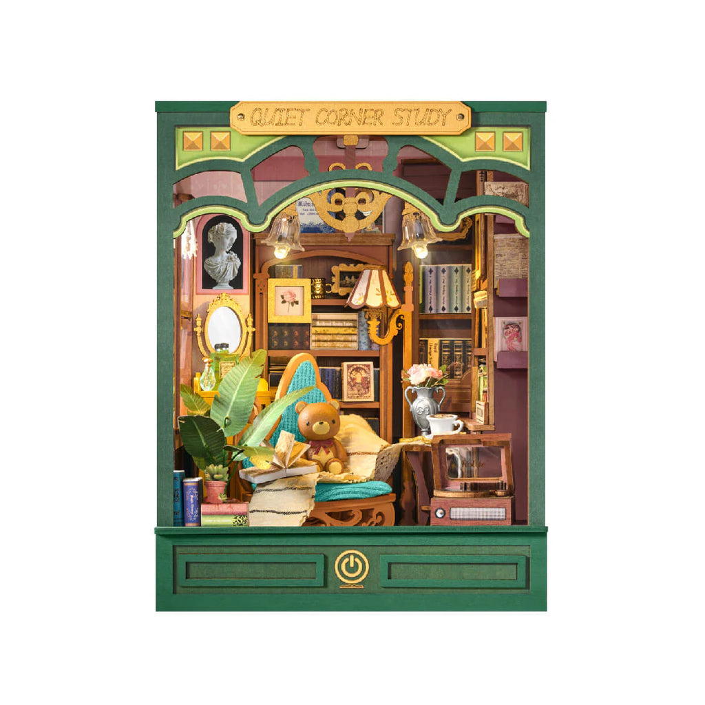 Quiet Corner Study - DIY Bookends Kit - ROKR - Brain Spice
