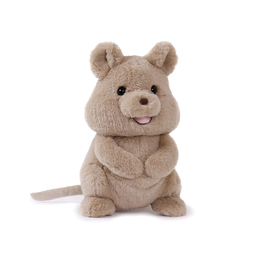 Quoksworth Quokka Soft Toy (Vegan Angora) 29cm - Brain Spice