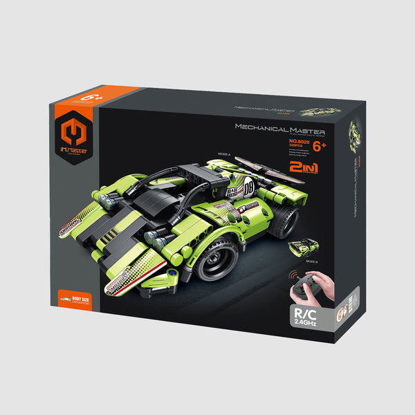 R/C Sports Car 2-in-1 - 335pcs