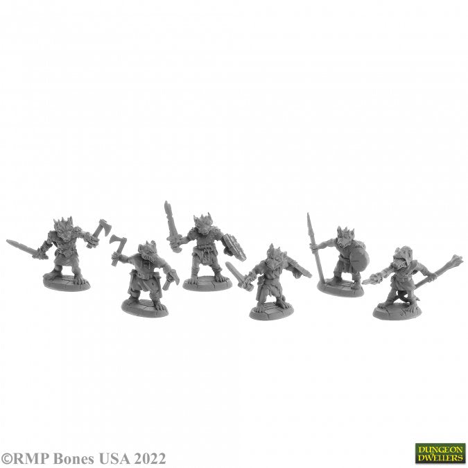 Nightclaw Kobolds (6) (plastic) - Brain Spice
