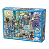 Rainbow Project Blue - Jigsaw 1000pc - Brain Spice