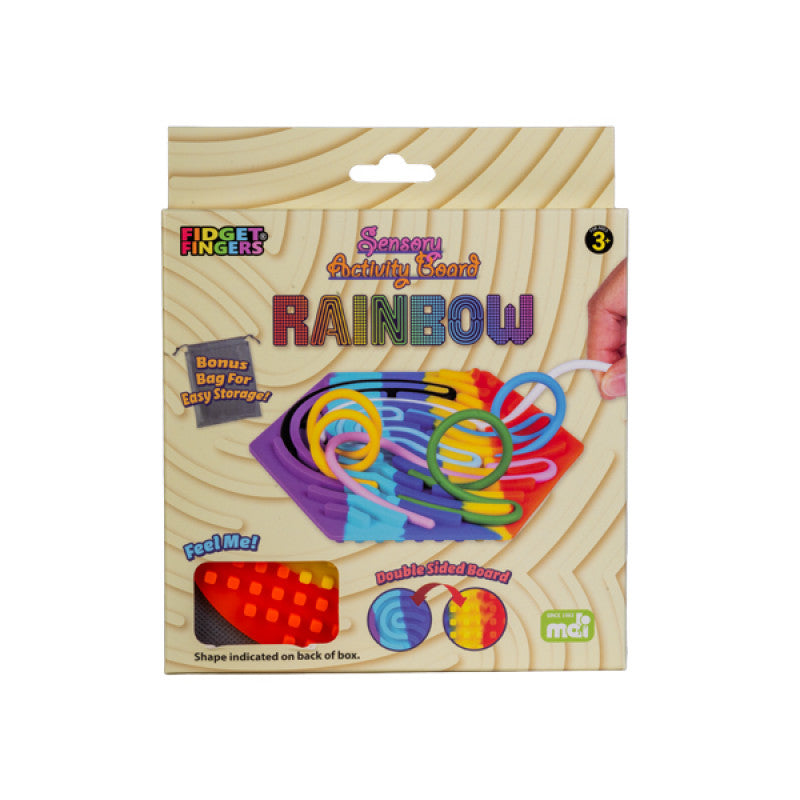 Rainbow Sensory Activity Board - Brain Spice
