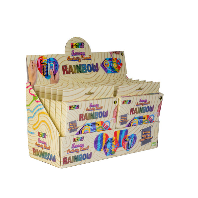 Rainbow Sensory Activity Board - Brain Spice