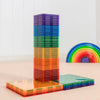 Rainbow Square Pack - Connetix - 42pc - Brain Spice