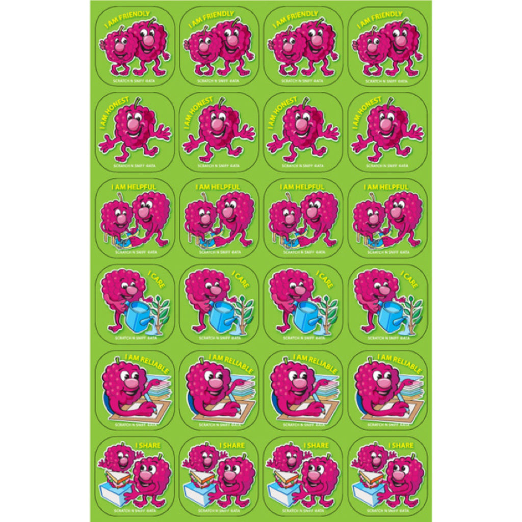 Raspberry - ScentSations Stickers - Brain Spice