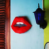 Red Lips Origami Model - 3D Paper Art - Brain Spice