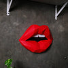Red Lips Origami Model - 3D Paper Art - Brain Spice