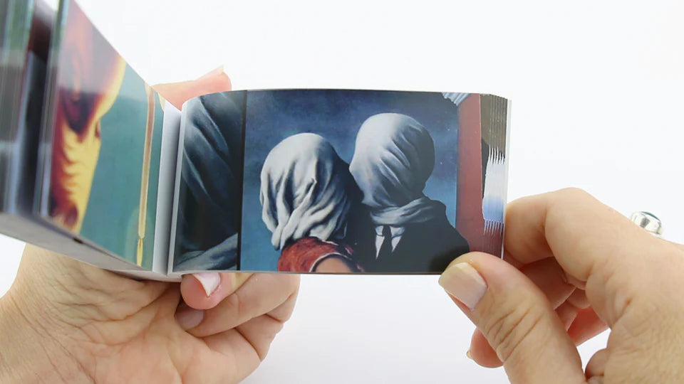 Rene Magritte Flipbook - The Painters Collection - Brain Spice