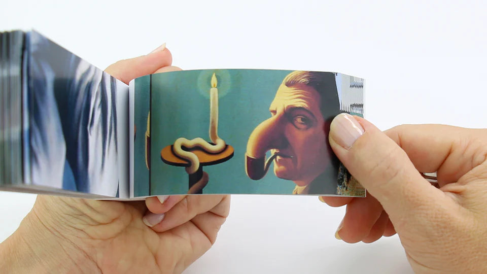 Rene Magritte Flipbook - The Painters Collection - Brain Spice