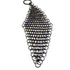 Rhomboid Chain Maille Keyring - Hand Crafted - Oil Slick - Brain Spice