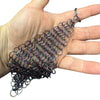 Rhomboid Chain Maille Keyring - Hand Crafted - Oil Slick - Brain Spice