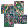 Rococo Neon Jungle Scratch Cards - Brain Spice