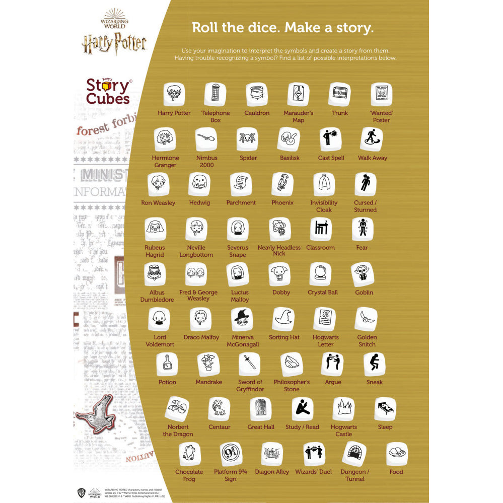 Rorys Story Cubes - Harry Potter - Brain Spice