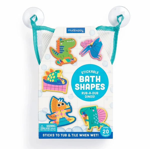 Rub-a-Dub Dinos - Stickable Foam Bath Shapes - Brain Spice