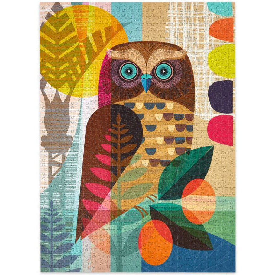 Ruru Owl - Jigsaw 1000pc - Brain Spice