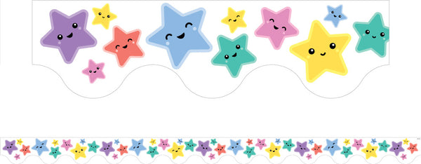 Stars - Scalloped Border - Brain Spice
