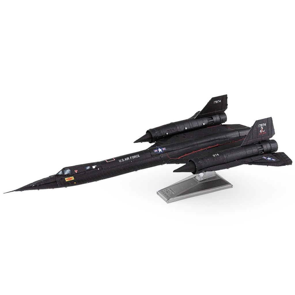 SR-71 Blackbird Coloured Version - Metal Earth - Brain Spice