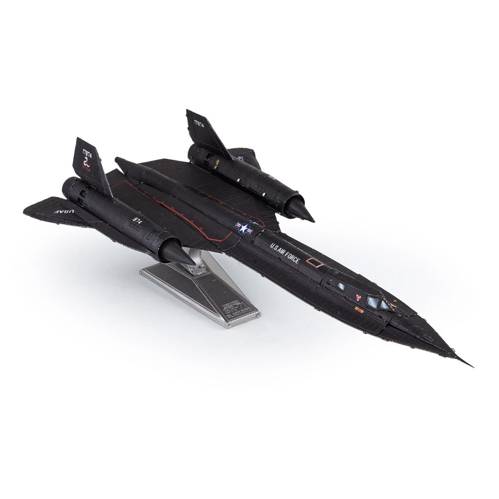 SR-71 Blackbird Coloured Version - Metal Earth - Brain Spice