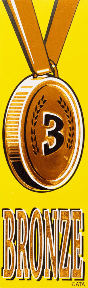 Bronze - 3 - pk 20 vinyl ribbons - Brain Spice