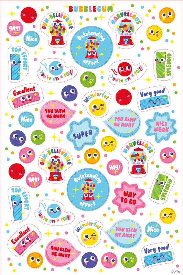 Bubblegum - ScentSations Stickers - Brain Spice