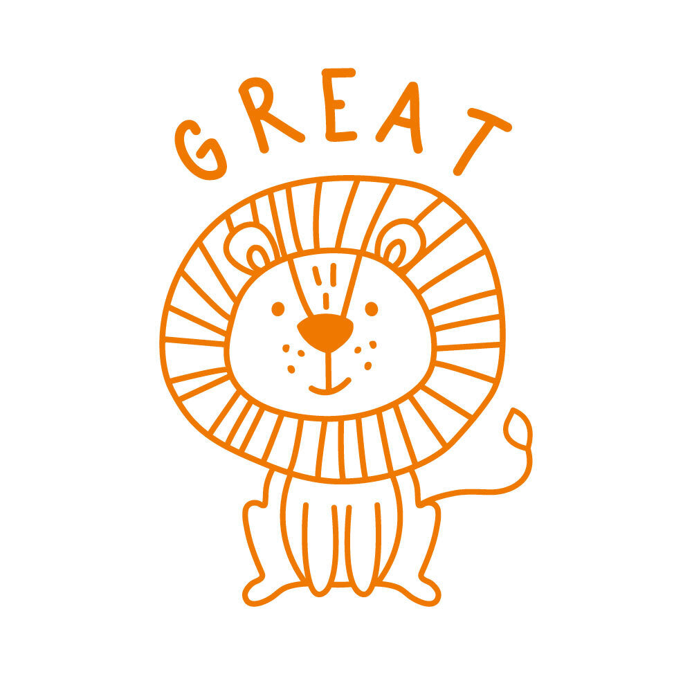 Great Lion - Merit Stamp - Brain Spice