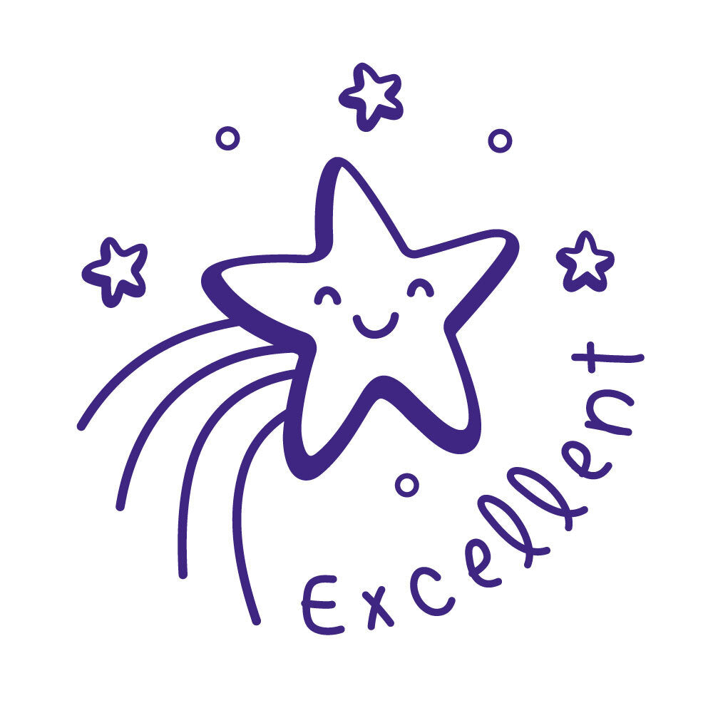 Excellent Star - Merit Stamp - Brain Spice