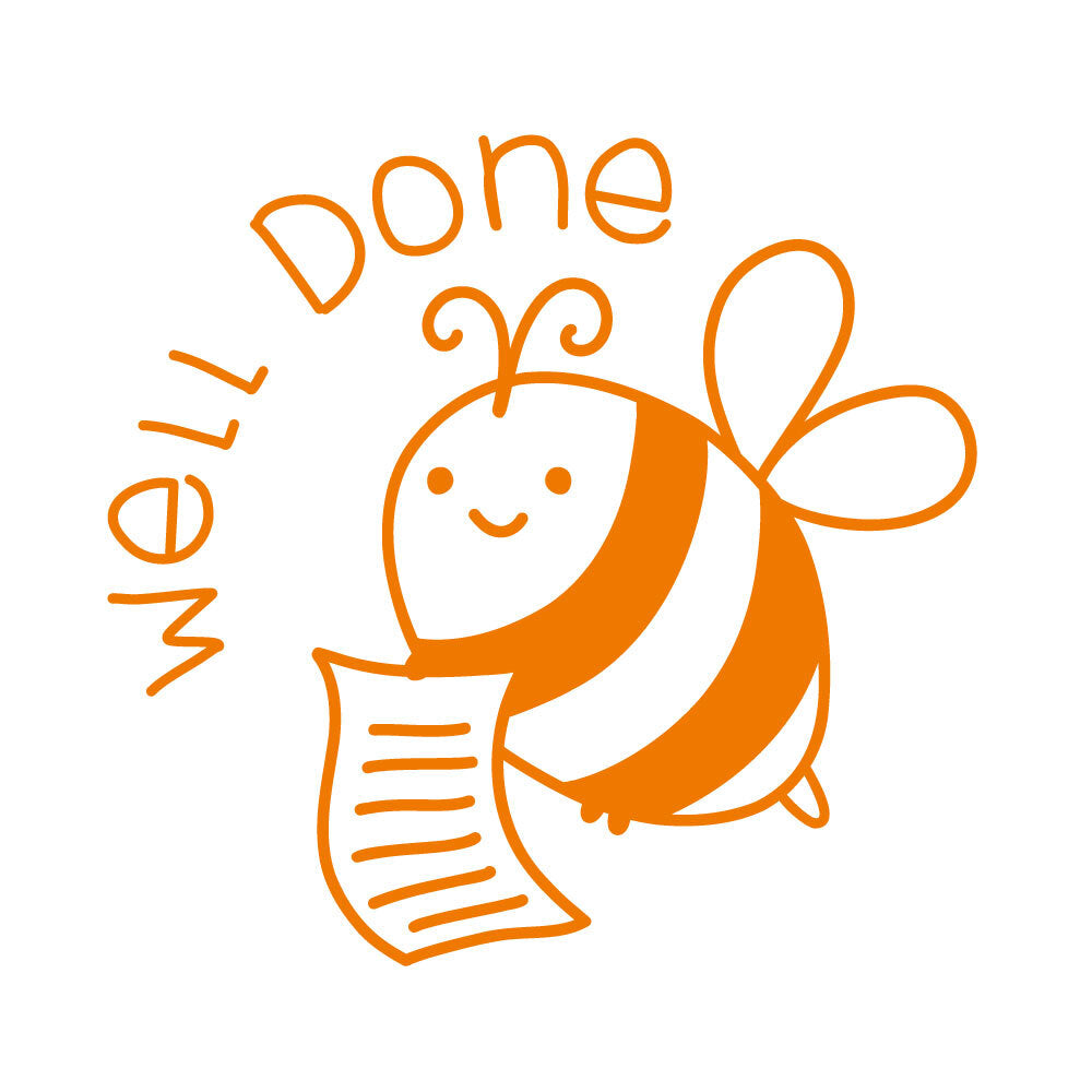 Well Done Bee - Merit Stamp - Brain Spice