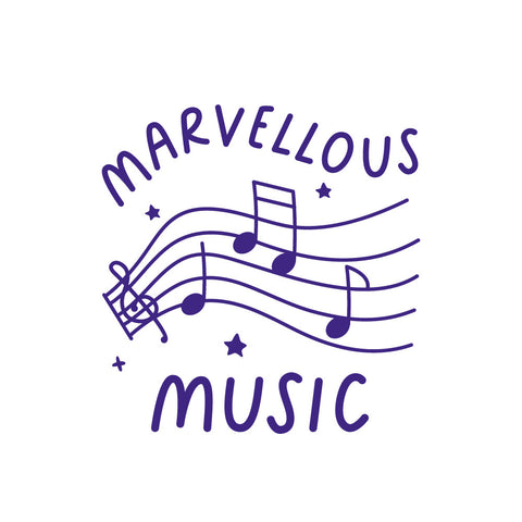 Marvellous Music - Merit Stamp - Brain Spice