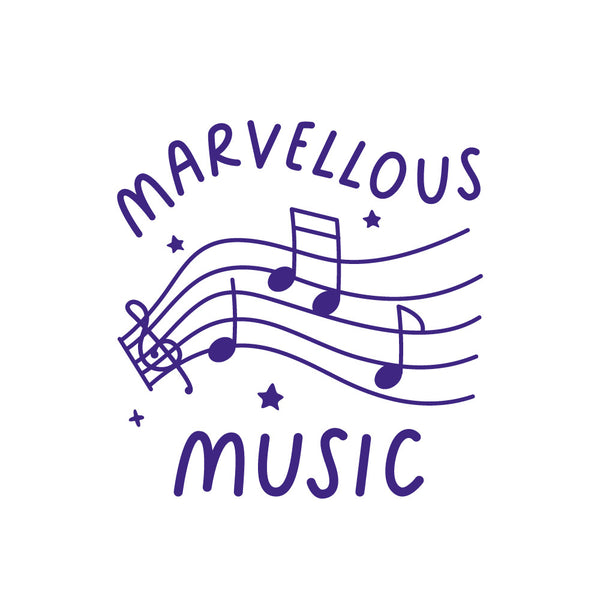 Marvellous Music - Merit Stamp - Brain Spice