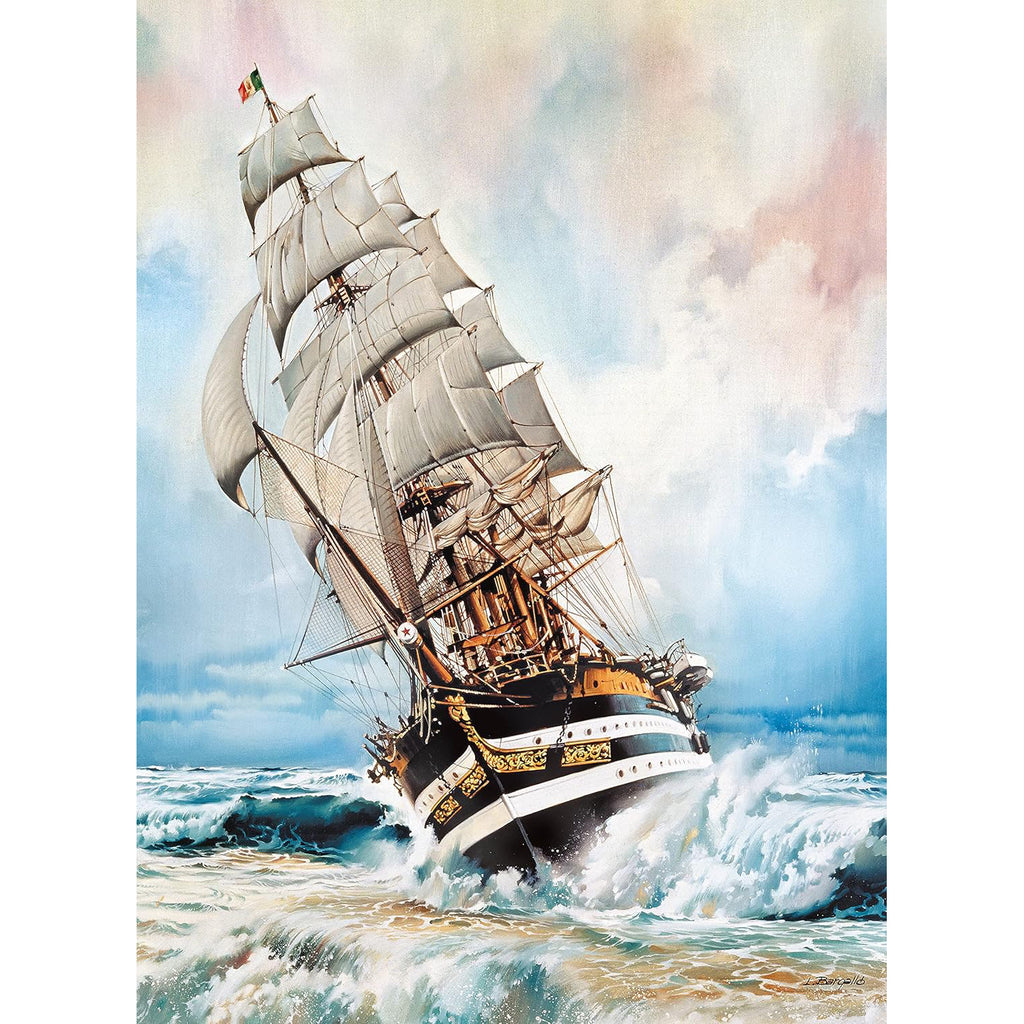 Sailing Ship - Jigsaw 1000pc - Brain Spice
