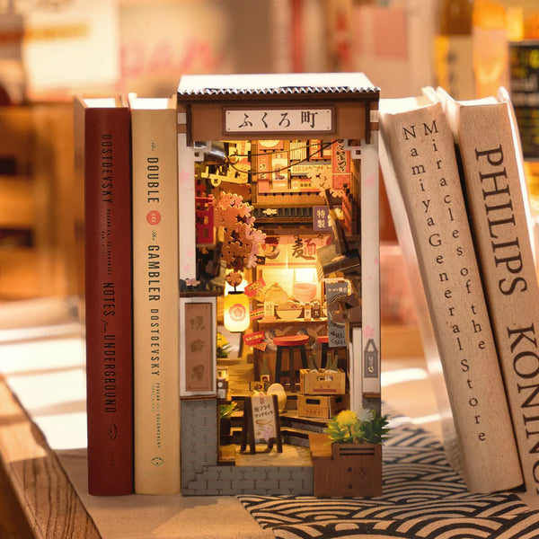 Sakura Wine Alley - DIY Bookends Kit - ROKR - Brain Spice
