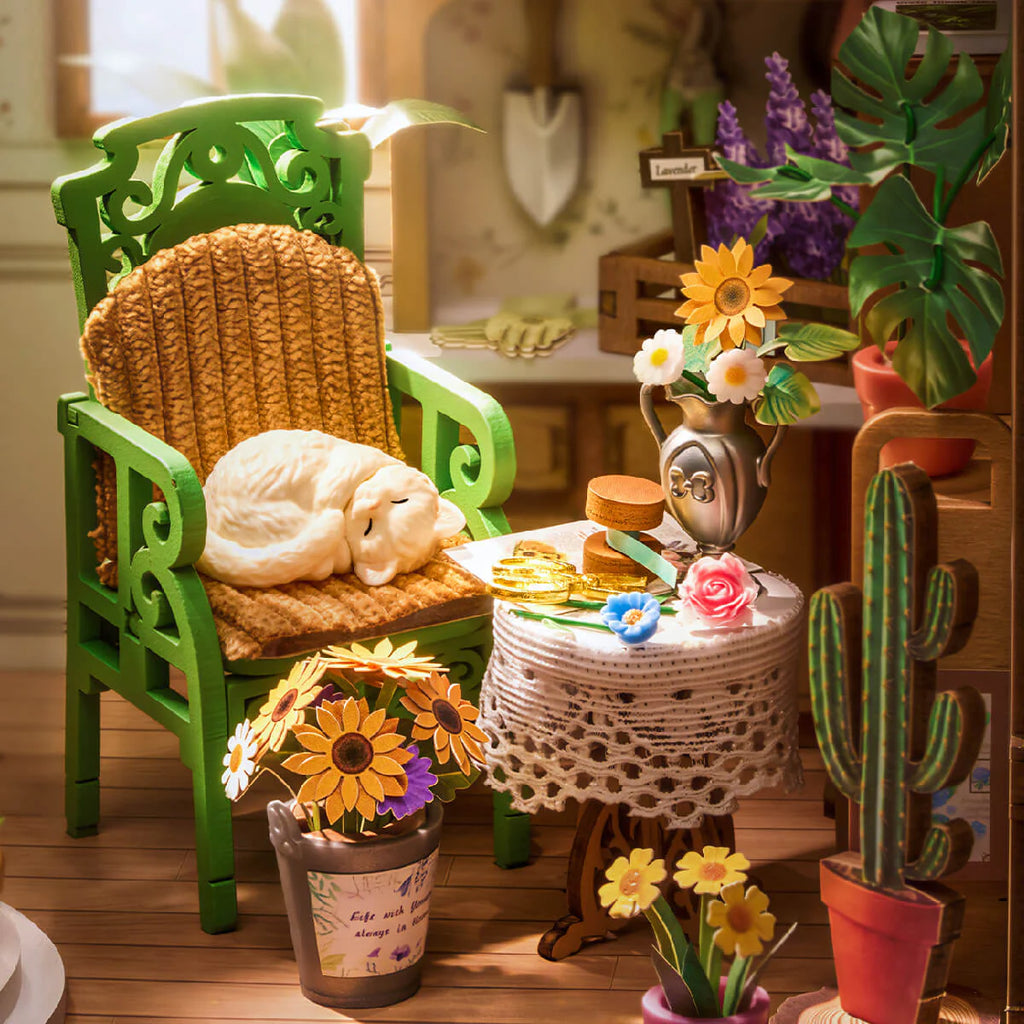 Secret Bloomy Nook - DIY Bookends - ROKR - Brain Spice