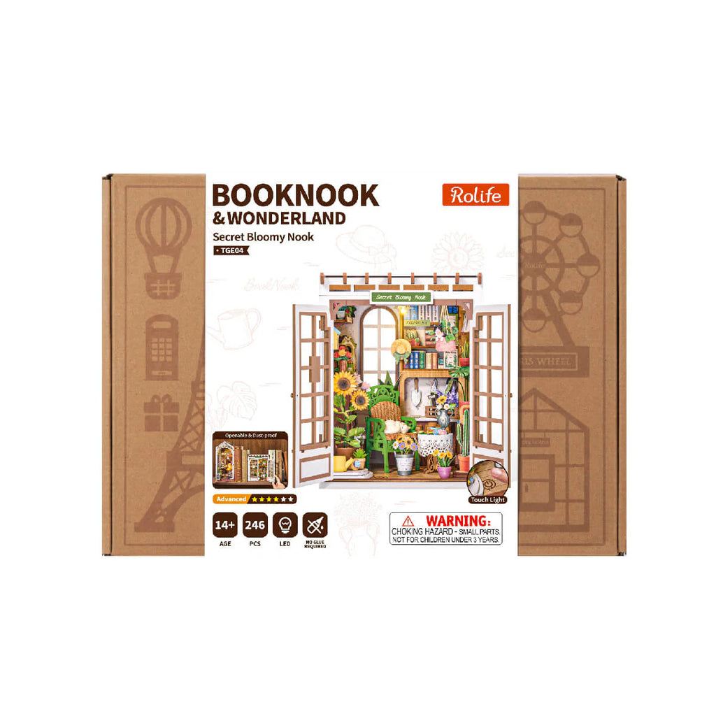 Secret Bloomy Nook - DIY Bookends - ROKR - Brain Spice