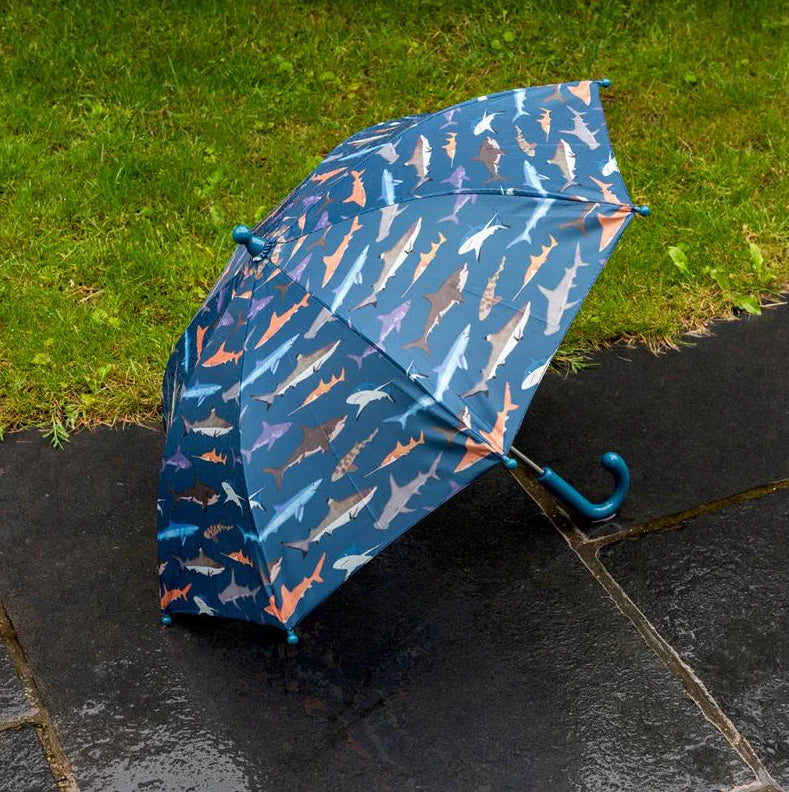 Sharks - Childrens Umbrella - Brain Spice