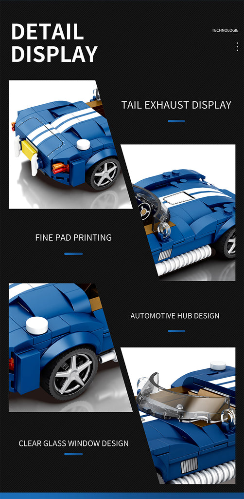 Shelby Cobra S - 312pc - Brain Spice