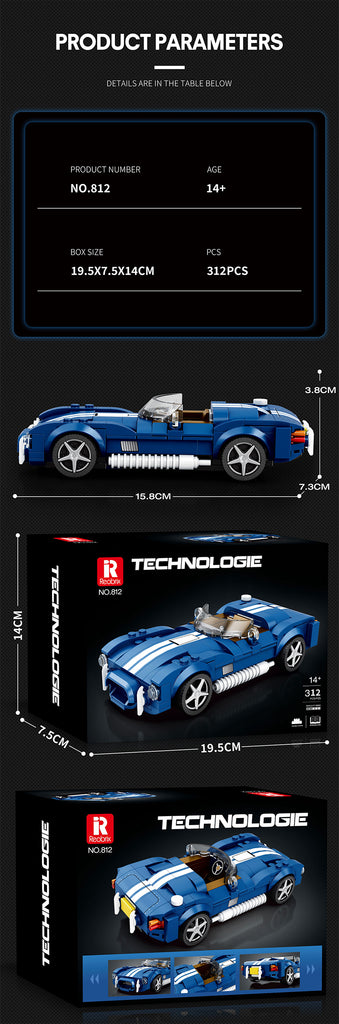Shelby Cobra S - 312pc - Brain Spice