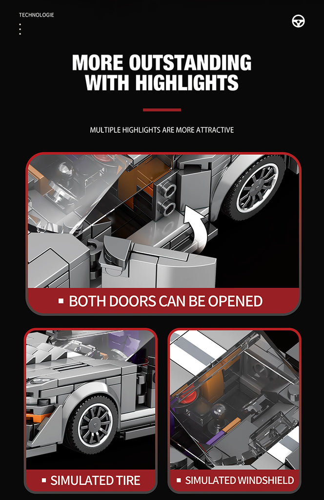 Shelby Gt500 - 437pc - Brain Spice