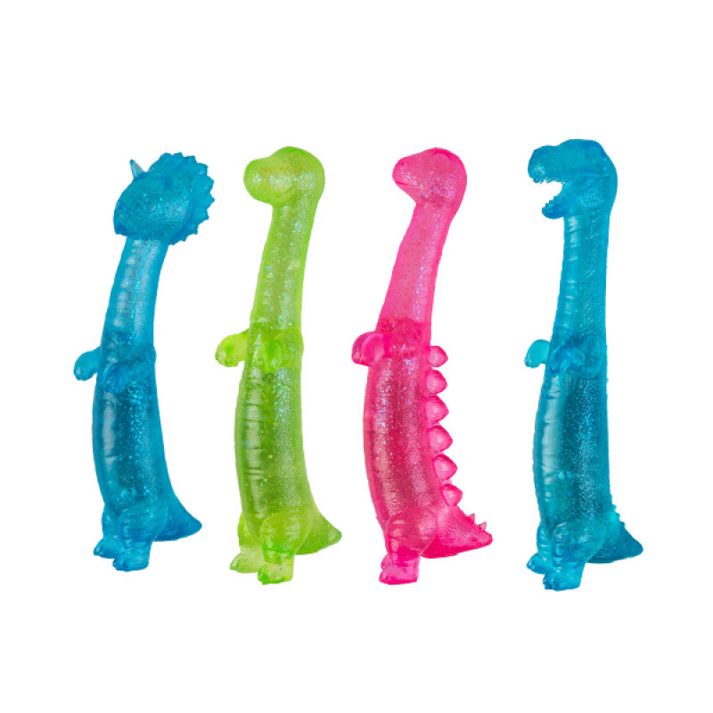 Smoosho's Super Glow-in-the-dark Stretchy Dino - Brain Spice