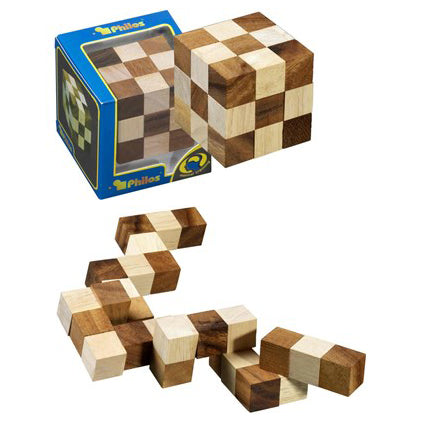 Snake Cube Puzzle - Brain Spice
