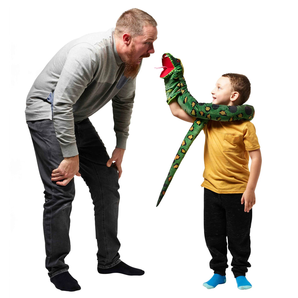 Snake - Large Hand Puppet - Brain Spice