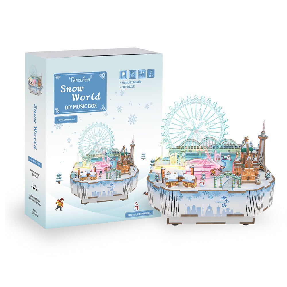 Snow World - Music Box Kit - Brain Spice