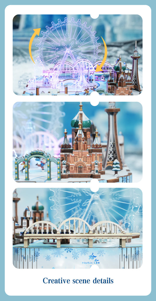 Snow World - Music Box Kit - Brain Spice