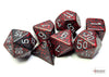 Speckled Silver-Volcano - Polyhedral 7-Dice Set - Brain Spice
