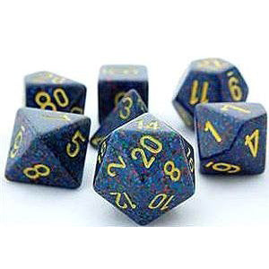 Speckled Twilight 7-Dice Set - Brain Spice
