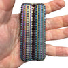 Spikey Hand Roller - Oil Slick Rainbow - 100g - Brain Spice